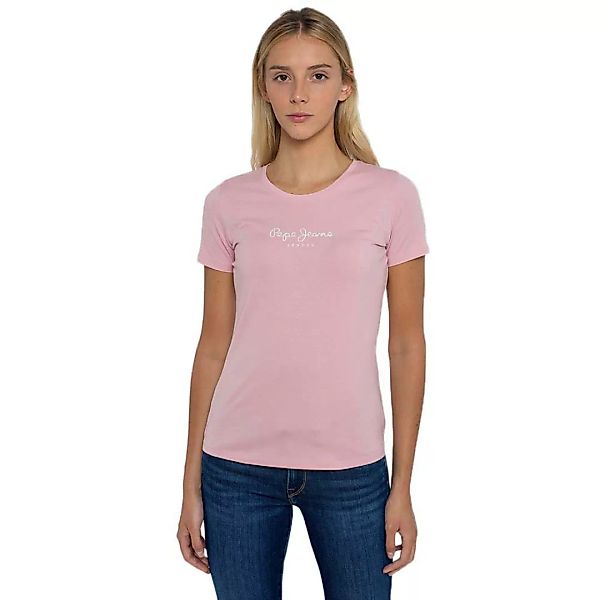 Pepe Jeans Virginia Kurzärmeliges T-shirt M Pink günstig online kaufen