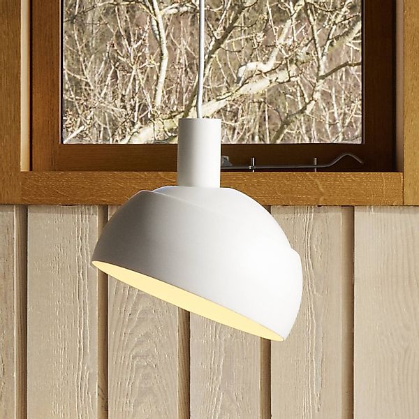Louis Poulsen Hängeleuchte FJ Elements, weiß, Ø 25 cm, E27 günstig online kaufen