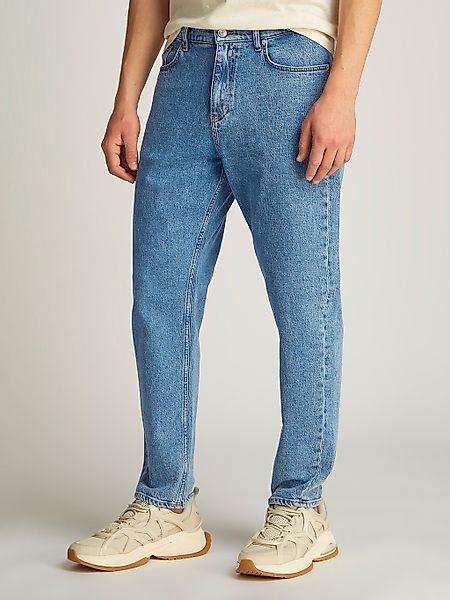 Tommy Jeans Gerade Jeans "Isaac Relaxed Tapered", Relaxed‑Fit‑Jeans mit kon günstig online kaufen