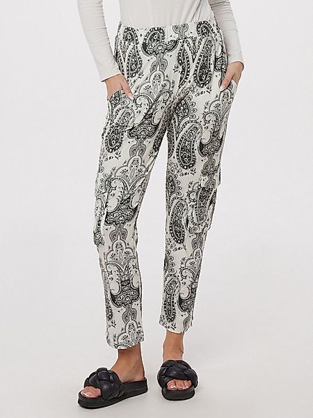 Sarah Kern Cargohose Cargo Frenchjersey im Alloverdruck elastischer Bequemb günstig online kaufen