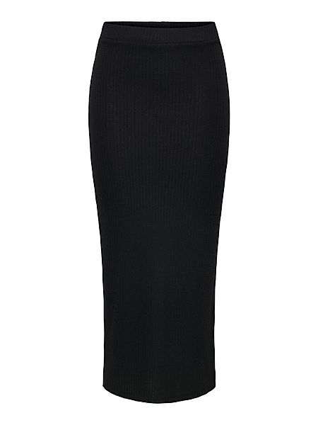ONLY Sommerrock Geripptes Strickdesign, elegante Midi-Länge günstig online kaufen