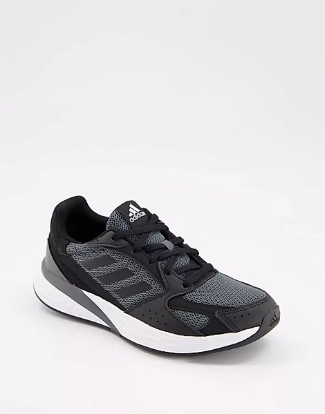 adidas Running – Response Run – Sneaker in Schwarz und Weiß günstig online kaufen