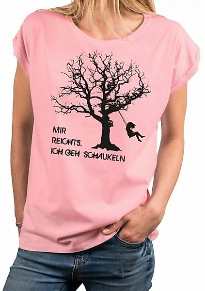 MAKAYA Print-Shirt Damen Freche T-Shirt Sprüche Frauen - Coole Oberteile Lu günstig online kaufen