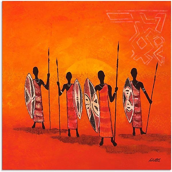 Artland Wandbild "Afrikanische Männer", Mann, (1 St.) günstig online kaufen