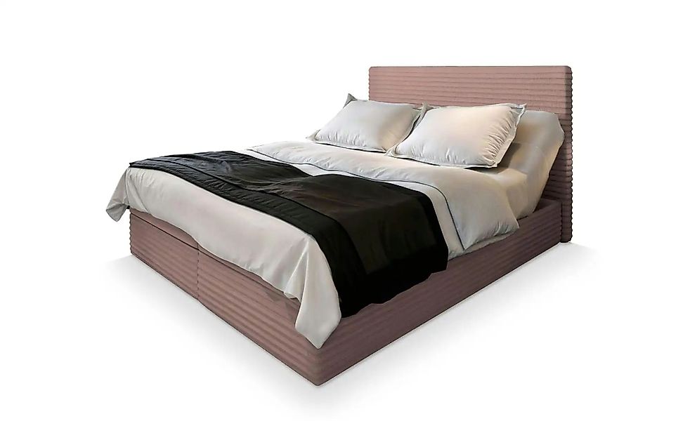 MASSENO Boxbett mit Bettkasten Milara ¦ rosa/pink ¦ Maße (cm): B: 140 H: 98 günstig online kaufen