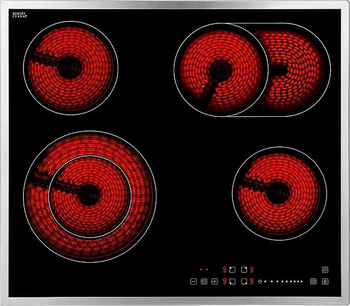 Hanseatic Elektro-Kochfeld von SCHOTT CERAN "MC-HF662B" mit Timer günstig online kaufen