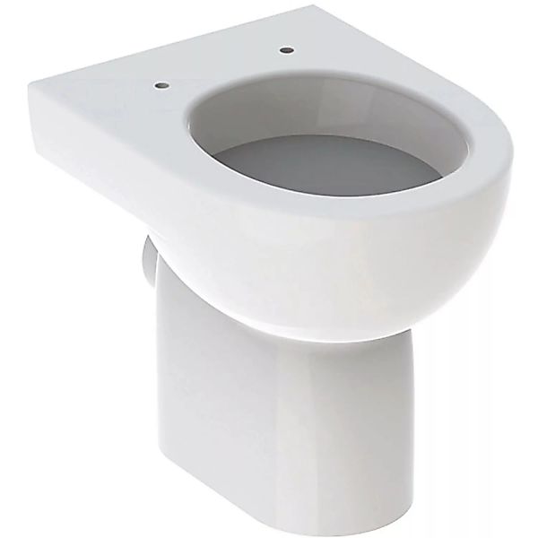 Geberit Stand-WC Renova Flachspüler Spülrand Abg. horiz. Weiß KeraTect® günstig online kaufen