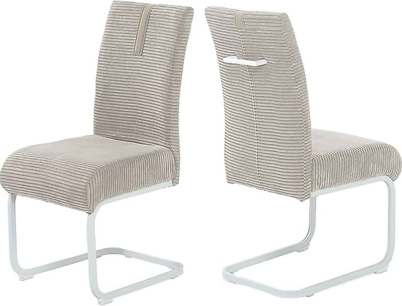 Jockenhöfer Gruppe Freischwinger "Kenny" (Set) 2 Stk.mit Taschenfederkern, günstig online kaufen