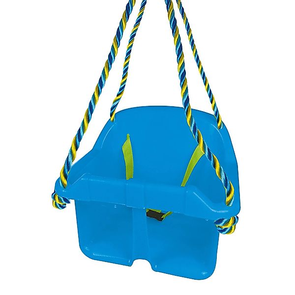 Happy People Babyschaukel Kunststoff Tragkraft 40 kg Blau-Grün günstig online kaufen