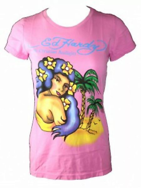 Ed Hardy Damen Shirt Island Girl (M) günstig online kaufen