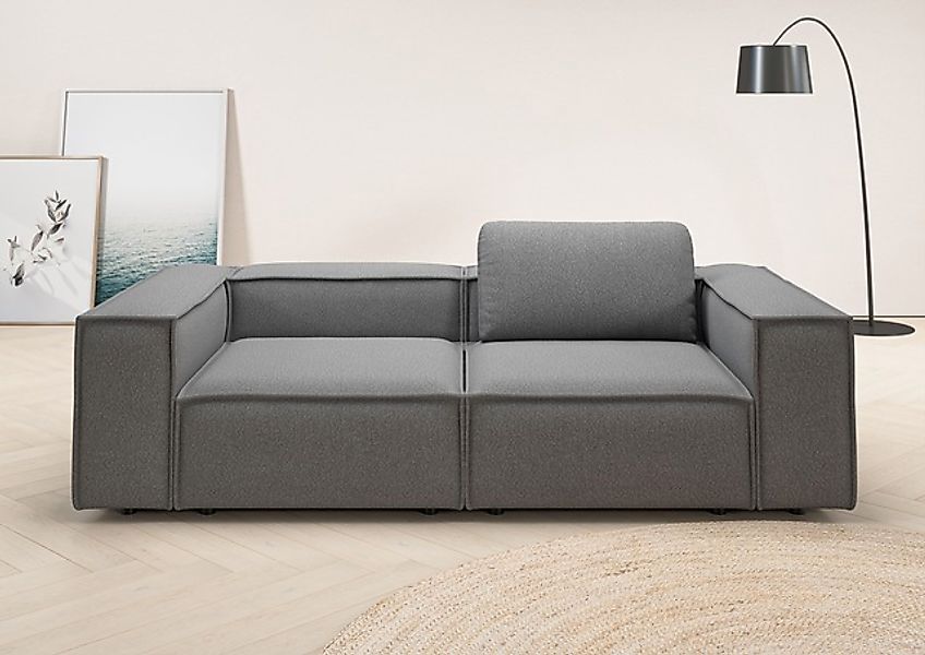 Home affaire 2-Sitzer »Watertown, modernes Sofa 246 cm breit, auch in Feinc günstig online kaufen
