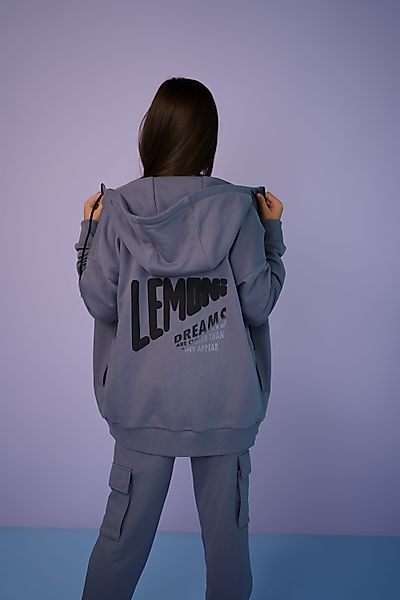 LEMONI Kapuzensweatjacke Unisex Zip-Hoodie in Urban-Style günstig online kaufen