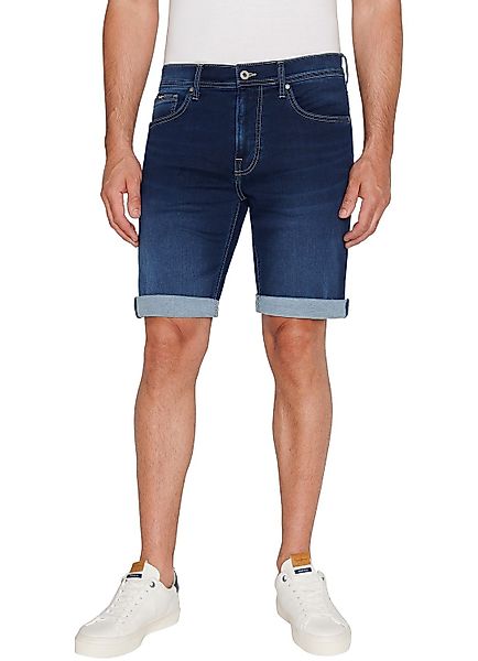 Pepe Jeans Herren Jeans Short SLIM GYMDIGO SHORT - Slim Fit - Blau - Dark B günstig online kaufen