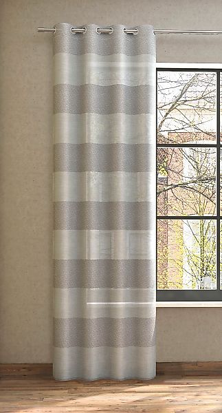 Neutex for you Vorhang "SONORA" Ösen 1 Stk. tlg. 3D Musterung im Leinen-Loo günstig online kaufen