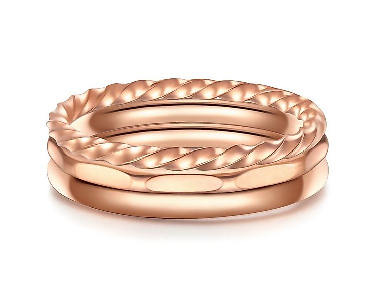Eastside Fingerring roségold, aus Edelstahl günstig online kaufen