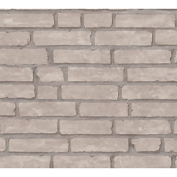 PROFHOME 377473-GU Stein Kacheln Tapete Steinoptik Matt Grau Beige 0,53 m x günstig online kaufen