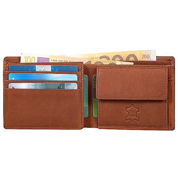 Benthill Geldbörse Herren Geldbörse Echt Leder günstig online kaufen