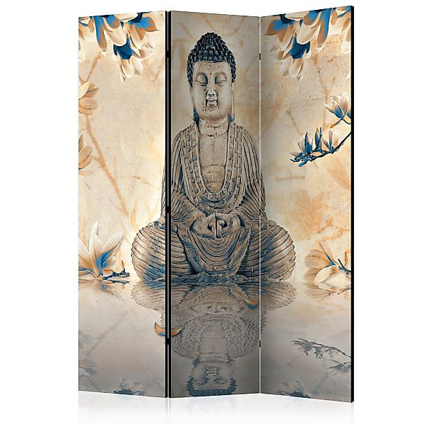 3-teiliges Paravent - Buddha Of Prosperity [room Dividers] günstig online kaufen