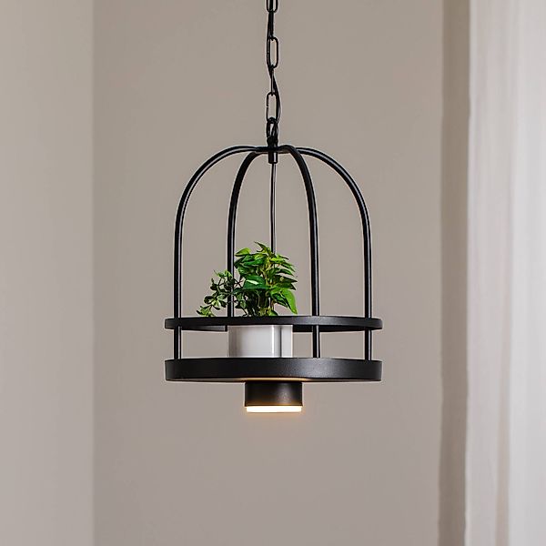 Hängeleuchte Zona, schwarz, Ø 30 cm, Stahl günstig online kaufen
