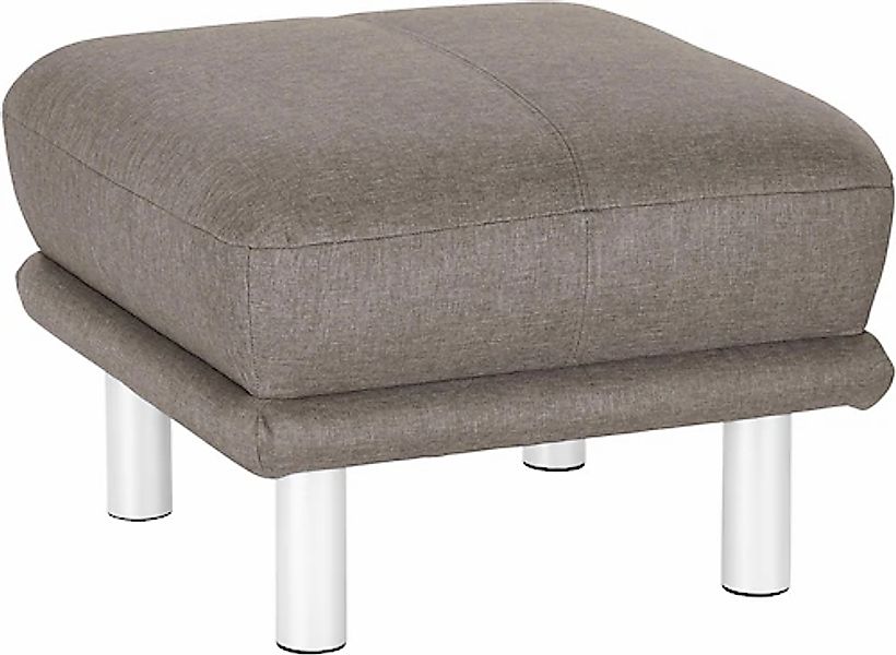 TRENDMANUFAKTUR Hocker »Cecilia II, modern und elegant, B/T 66/66cm« günstig online kaufen