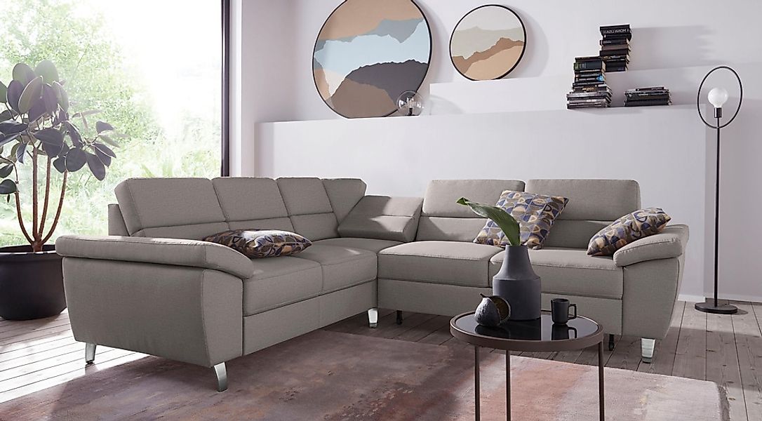 sit&more Ecksofa »Sorano L-Form«, wahlweise mit Bett- und Relaxfunktion, in günstig online kaufen