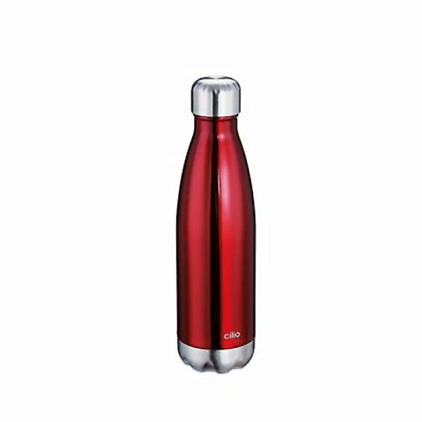Cilio Isolierflasche ELEGANTE 0,5 Liter rot günstig online kaufen