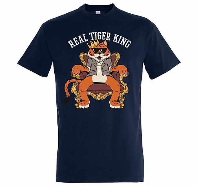 Youth Designz T-Shirt Real Tiger King Herren Shirt mit trendigem Frontprint günstig online kaufen