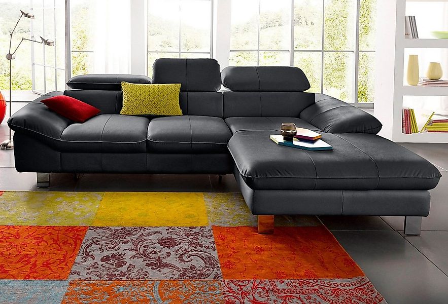 COTTA Ecksofa "Driver L-Form" mit Kopfteilverstellung, wahlweise mit Bettfu günstig online kaufen