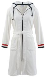 Carl Ross Damenbademantel "437410" 1 Stk. tlg., mit Tricolour Ärmelbündchen günstig online kaufen