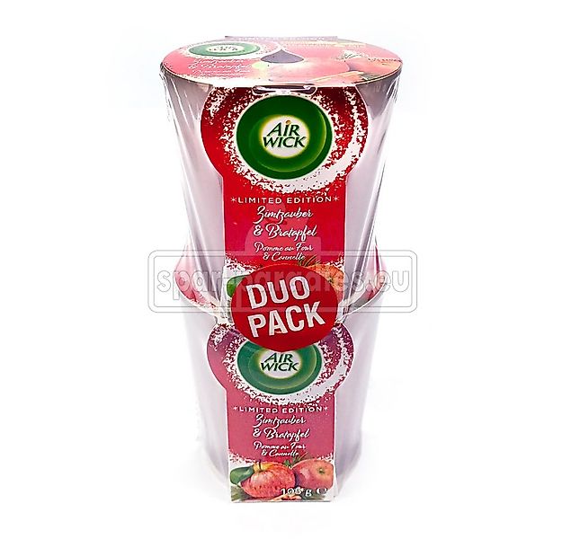 Air Wick Duftkerze Air Wick Wohlfühl-Duftkerzen Zimtzauber & Bratapfel, 2x günstig online kaufen