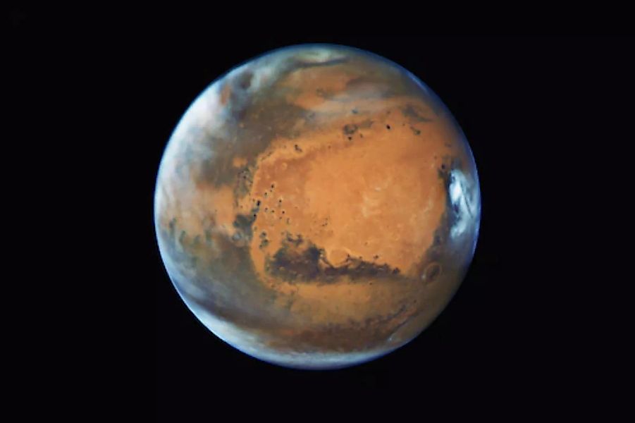 Papermoon Fototapete »MARS-WELTALL PLANETEN UNIVERSUM GALAXIE SONNEN SYSTEM günstig online kaufen