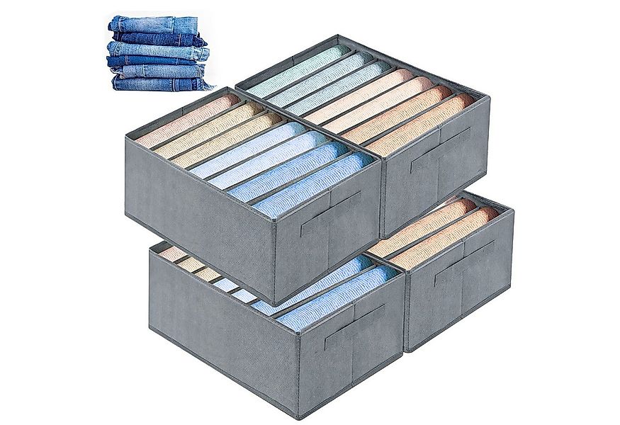 CALIYO Aufbewahrungsbox 2-Tlg Kleiderschrank Organizer Aufbewahrungsbox Sch günstig online kaufen