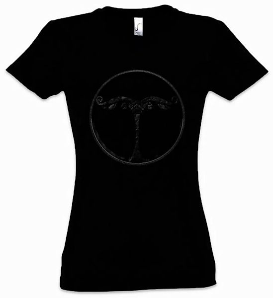 Urban Backwoods Print-Shirt Irminsul II Damen T-Shirt Yggdrasil Tree Of Lif günstig online kaufen