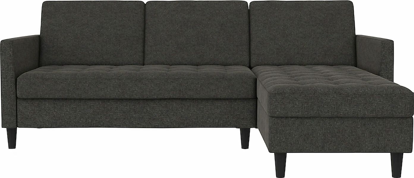 Dorel Home Ecksofa »Presley, L-Form,«, Ecksofa mit Bett-Funktion und Staura günstig online kaufen
