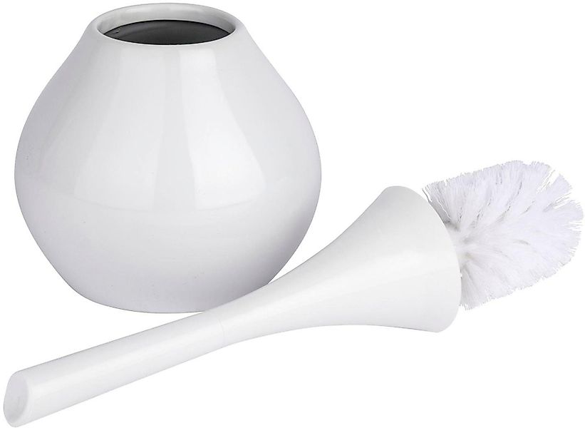 WENKO WC-Garnitur Flakon, Bürstenkopf-Durchmesser 6,5 cm günstig online kaufen