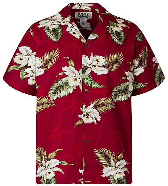 KY's Hawaiihemd Enzian Original Hawaiihemd mit günstig online kaufen
