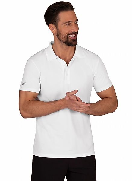 Trigema Poloshirt "TRIGEMA Poloshirt aus Polyester mit Knopfleiste" 1 Stk. günstig online kaufen