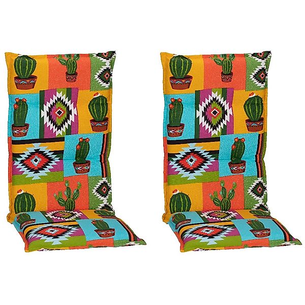 Beo Sitzauflage Hochlehner Tijuana 2er Set Bunt günstig online kaufen