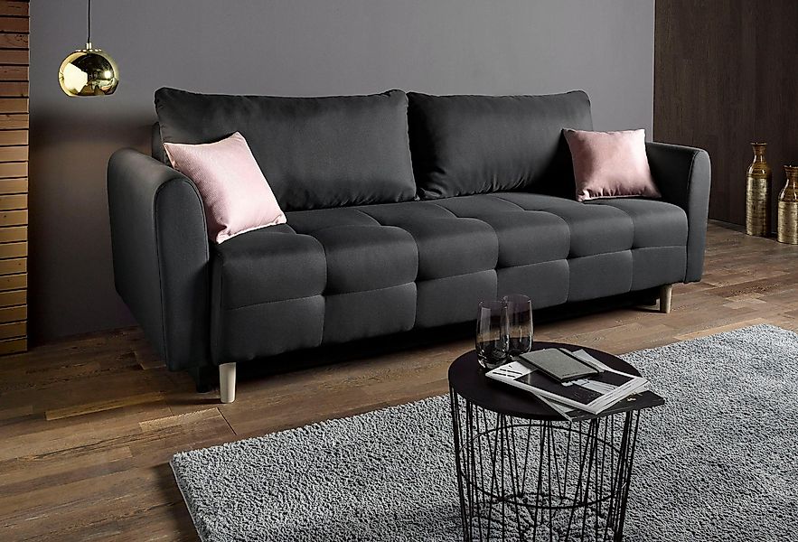 INOSIGN Schlafsofa Nordic, inklusive Bettkasten und günstig online kaufen