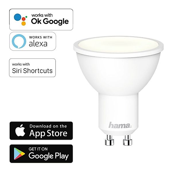 Hama Hängeleuchten WLAN LED-Lampe GU10 4,5W günstig online kaufen