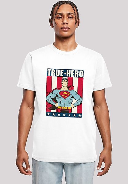 F4NT4STIC T-Shirt "T-Shirt DC Comics Superman True Hero Superheld", Herren, günstig online kaufen
