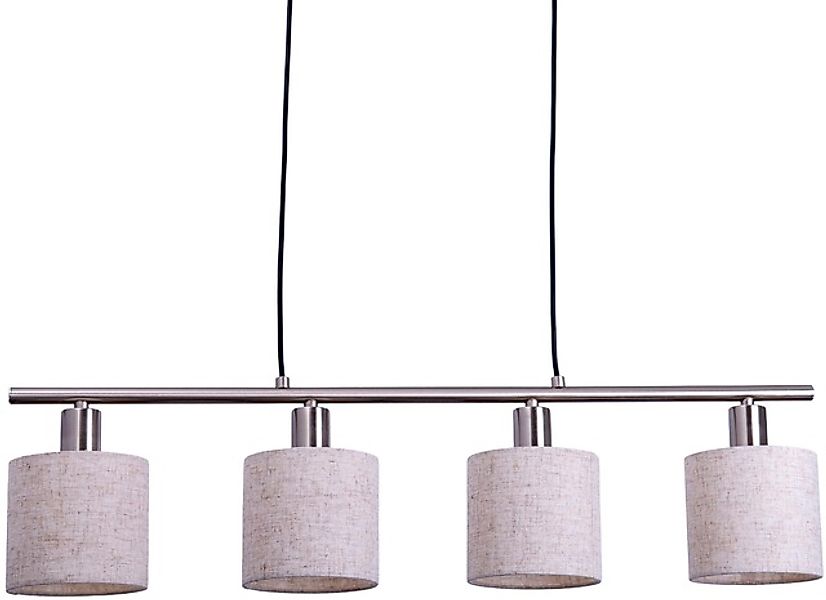 näve Pendelleuchte »Maron«, 4 flammig, Leuchtmittel E14   ohne Leuchtmittel günstig online kaufen