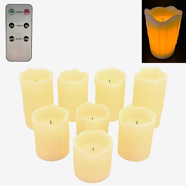Online-Fuchs LED-Kerze 8er Set LED Kerzen günstig online kaufen