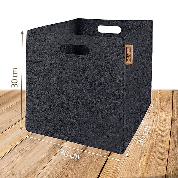 Miqio Aufbewahrungsbox 2 er Set Filzbox günstig online kaufen