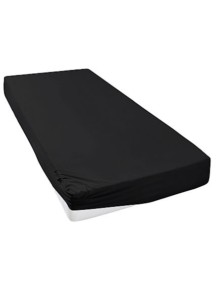 Leonique Spannbettlaken »Malia in Gr. 90x200, 140x200 oder 180x200 cm«, aus günstig online kaufen