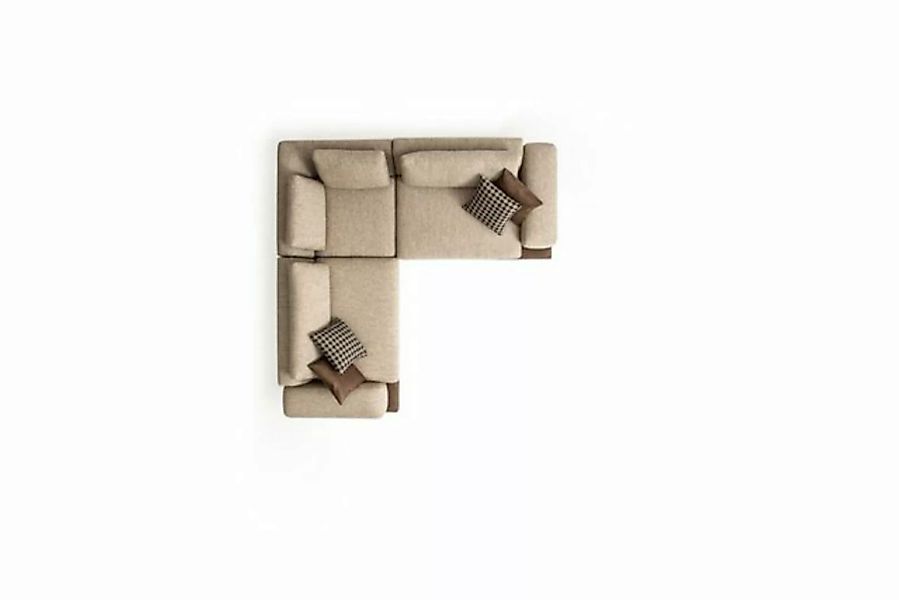 JVmoebel Ecksofa Modernes Ecksofa L-Form Eckcouch Sofas Textil Möbel Neu, 3 günstig online kaufen