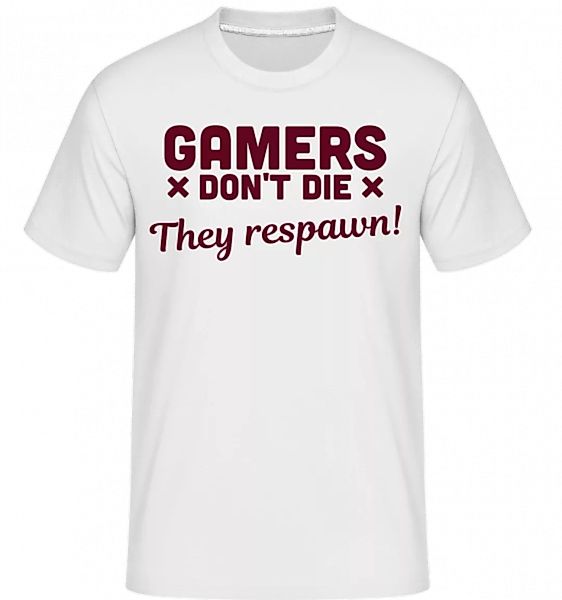 Gamers Don't Die · Shirtinator Männer T-Shirt günstig online kaufen