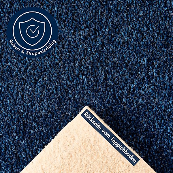 Andiamo Teppichboden »Sophie, Frisee-Velours, Made in Netherlands«, rechtec günstig online kaufen