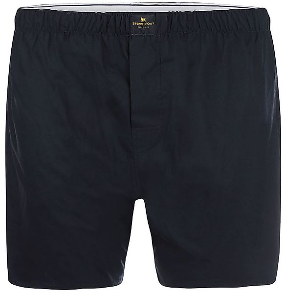 Steppin' Out Boxer Navy Poplin - Größe S günstig online kaufen