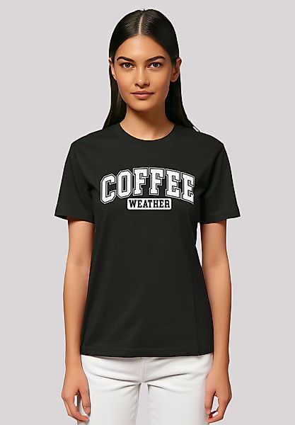 F4NT4STIC T-Shirt "Coffee Weather Winter Holiday Weihnachts", Premium Quali günstig online kaufen